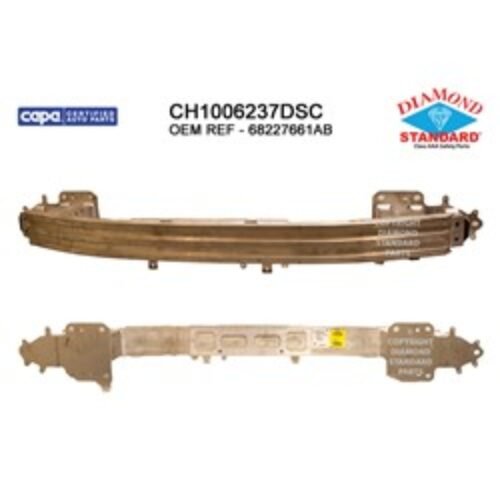 2020 CHRYSLER VOYAGER FRONT BUMPER IMPACT BAR – CH1006237DSC