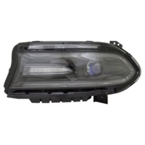 2016 DODGE CHARGER DRIVER SIDE HALOGEN HEADLIGHT ASSEMBLY – CH2502296C