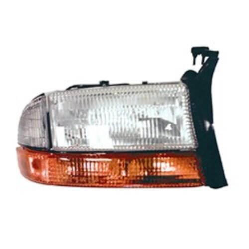 2000 DODGE DURANGO PASSENGER SIDE HEADLIGHT LENS AND HOUSING – CH2503122C