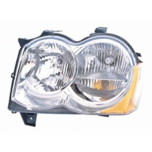 2008 JEEP GRAND_CHEROKEE DRIVER SIDE HALOGEN HEADLIGHT ASSEMBLY – CH2518131C