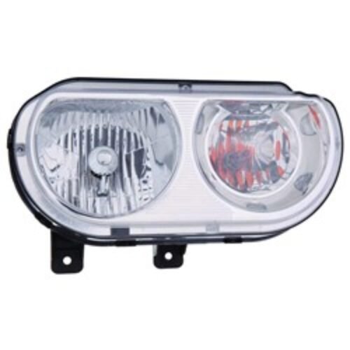 2008 DODGE CHALLENGER PASSENGER SIDE HALOGEN HEADLIGHT ASSEMBLY – CH2519137C