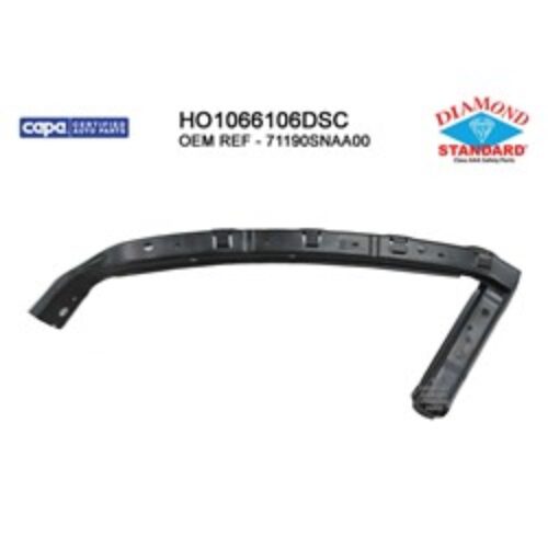 2006 HONDA CIVIC_SEDAN FRONT DRIVER SIDE OUTER BUMPER COVER SUPPORT – HO1066106DSC