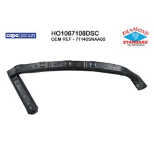 2006 HONDA CIVIC_SEDAN FRONT PASSENGER SIDE OUTER BUMPER COVER SUPPORT – HO1067108DSC