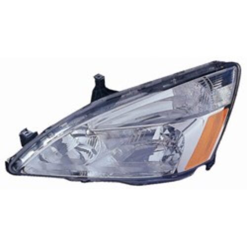 2003 HONDA ACCORD_COUPE DRIVER SIDE HEADLIGHT LENS AND HOUSING – HO2502120C