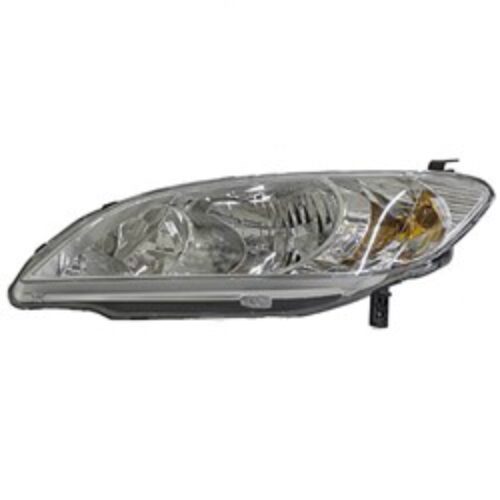 2004 HONDA CIVIC_SEDAN DRIVER SIDE HEADLIGHT LENS AND HOUSING – HO2502121C