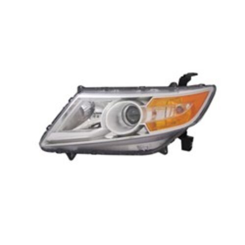 2011 HONDA ODYSSEY DRIVER SIDE HID HEADLIGHT LENS AND HOUSING – HO2502143C