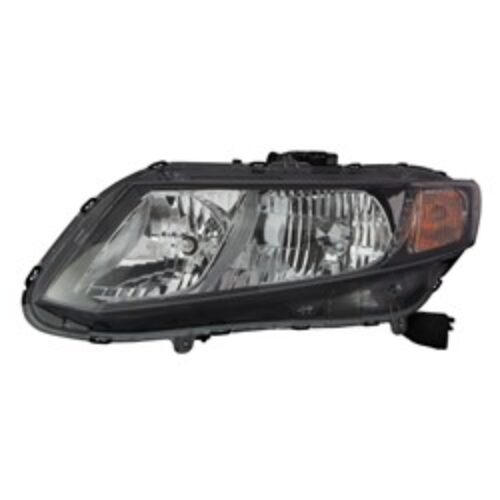 2013 HONDA CIVIC_SEDAN DRIVER SIDE HEADLIGHT ASSEMBLY – HO2502150C