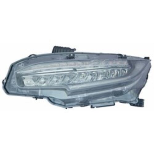 2016 HONDA CIVIC_SEDAN DRIVER SIDE LED HEADLIGHT ASSEMBLY – HO2502176C
