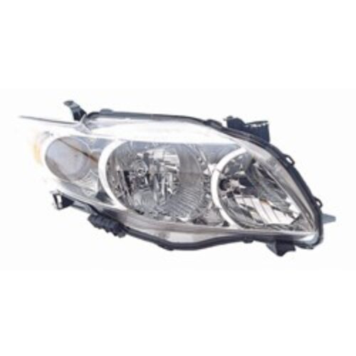 2009 TOYOTA COROLLA_SEDAN PASSENGER SIDE HEADLIGHT ASSEMBLY – TO2503182C