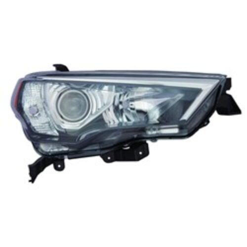 2014 TOYOTA 4RUNNER PASSENGER SIDE HEADLIGHT LENS AND HOUSING – TO2519150C
